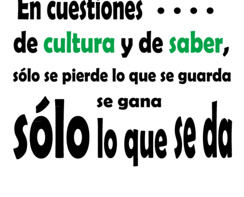 cultura y saber